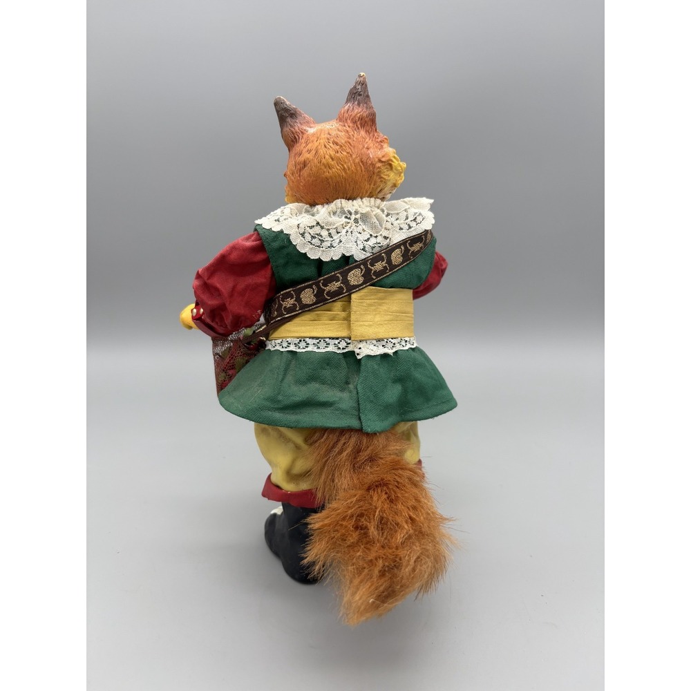 Sir Red Fox Londonshire by Possible Dreams Resin Figurine Papier Mâché VTG 1991 - Picture 5 of 16